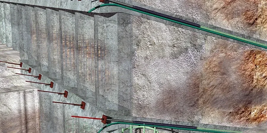 Active and Passive Anchor Design for Rochester NY Excavations